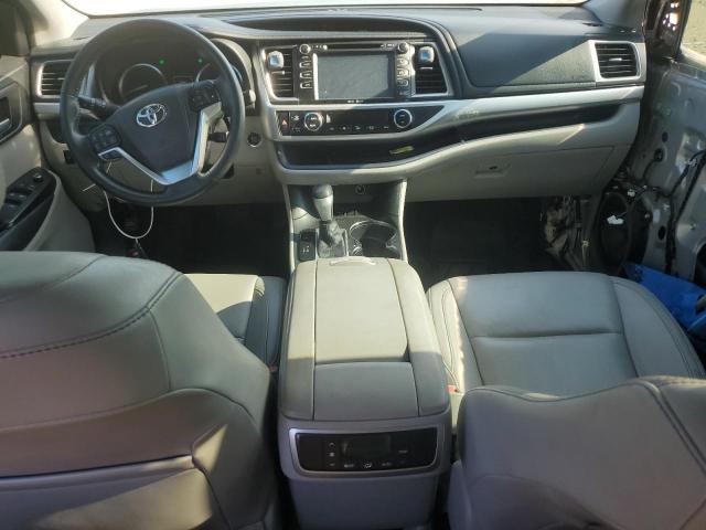 5TDKKRFHXFS083219 - 2015 TOYOTA HIGHLANDER XLE SILVER photo 8