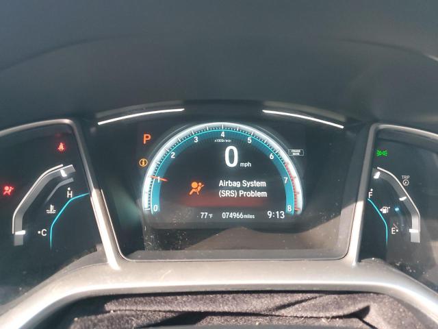 19XFC1F36HE007272 - 2017 HONDA CIVIC EX SILVER photo 9