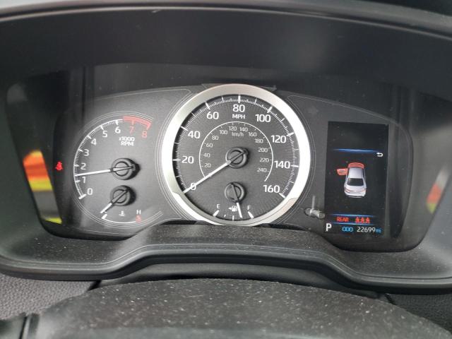 JTDEPMAE8MJ119028 - 2021 TOYOTA COROLLA LE SILVER photo 9