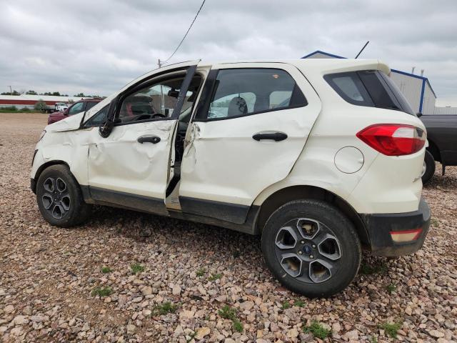 MAJ6S3FL2NC463468 - 2022 FORD ECOSPORT S WHITE photo 2