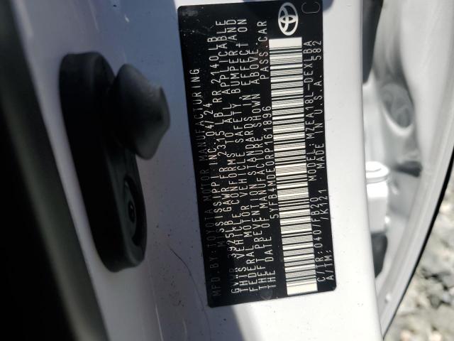 5YFB4MDE0RP161896 - 2024 TOYOTA COROLLA LE 白色 照片 13