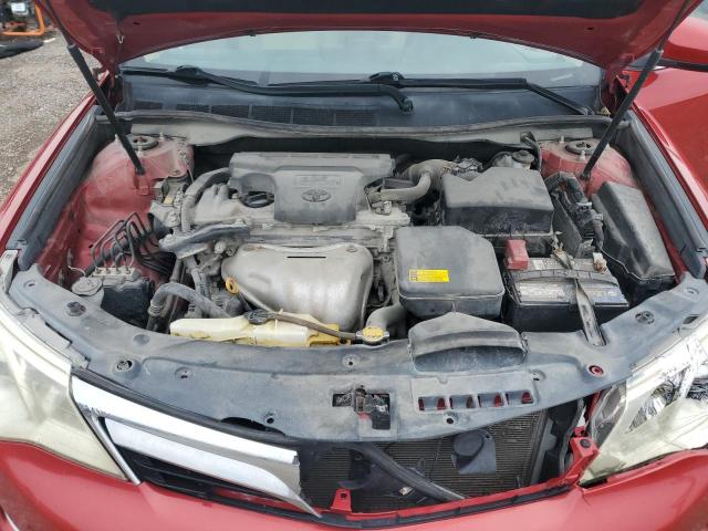 4T4BF1FK1CR214547 - 2012 TOYOTA CAMRY BASE RED photo 11