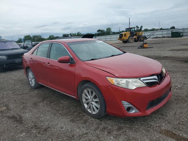 4T4BF1FK1CR214547 - 2012 TOYOTA CAMRY BASE RED photo 4