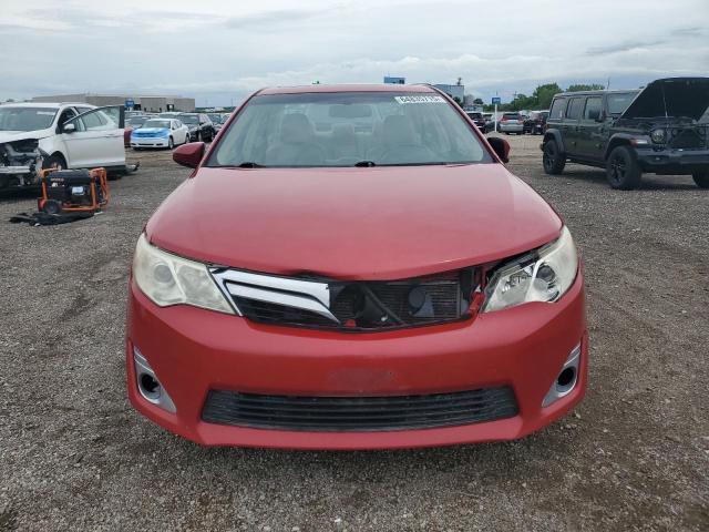 4T4BF1FK1CR214547 - 2012 TOYOTA CAMRY BASE RED photo 5