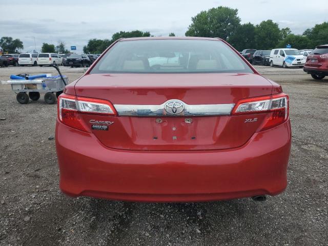 4T4BF1FK1CR214547 - 2012 TOYOTA CAMRY BASE RED photo 6