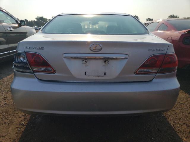 JTHBA30G665153657 - 2006 LEXUS ES 330 SILVER photo 6