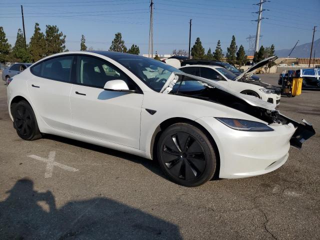 5YJ3E1EA3SF964912 - 2025 TESLA MODEL 3 白色 照片 4