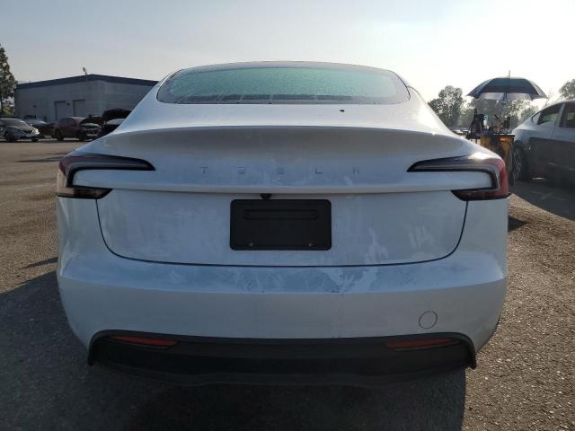 5YJ3E1EA3SF964912 - 2025 TESLA MODEL 3 白色 照片 6