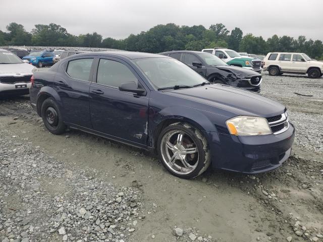 1C3CDZABXDN571692 - 2013 DODGE AVENGER SE BLUE photo 4