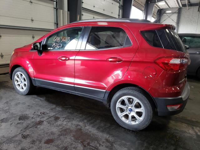 MAJ3P1TE5JC217684 - 2018 FORD ECOSPORT SE Կարմիր լուսանկար 2