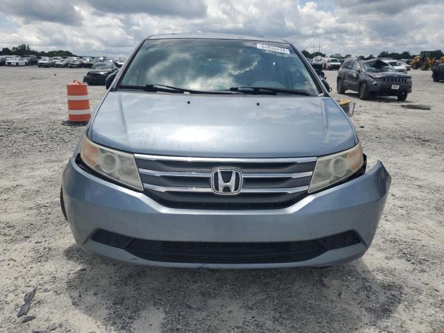 5FNRL5H65CB114375 - 2012 HONDA ODYSSEY EXL BLUE photo 5