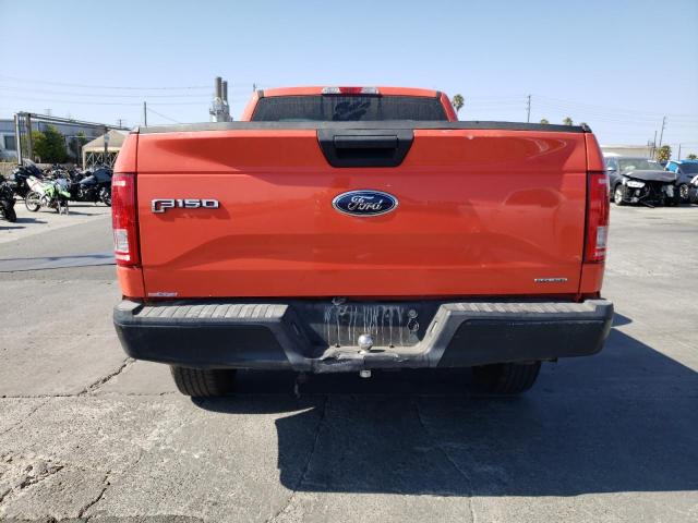 1FTMF1E8XGKD47435 - 2016 FORD F150 ORANGE photo 6