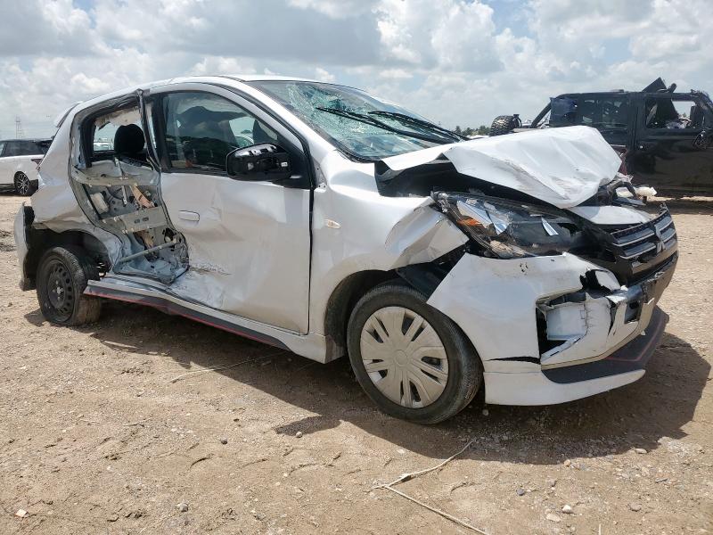 ML32AUHJ8PH006976 - 2023 MITSUBISHI MIRAGE ES Ақ фото 4