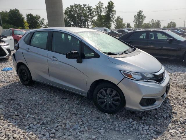 3HGGK5H42KM730569 - 2019 HONDA FIT LX SILVER photo 4