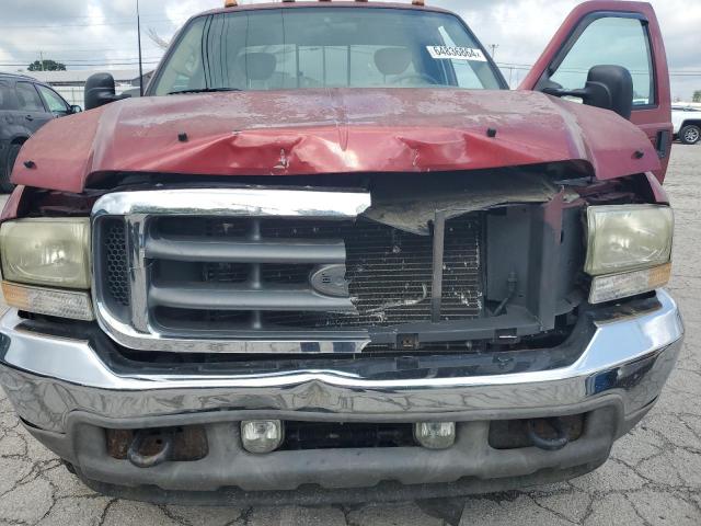 1FTNX21L32ED42330 - 2002 FORD F250 SUPER DUTY BURGUNDY photo 11