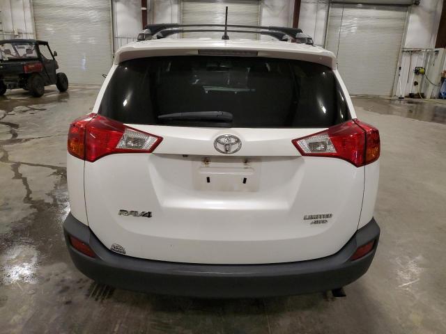 2T3DFREVXDW059373 - 2013 TOYOTA RAV4 LIMITED 白色 照片 6