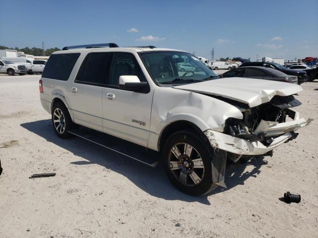 1FMFK20508LA48681 - 2008 FORD EXPEDITION EL LIMITED WHITE photo 4