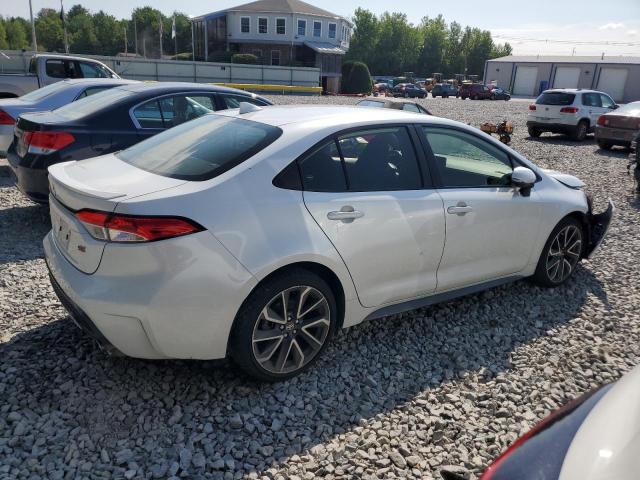 JTDS4MCE2NJ082374 - 2022 TOYOTA COROLLA SE WHITE photo 3