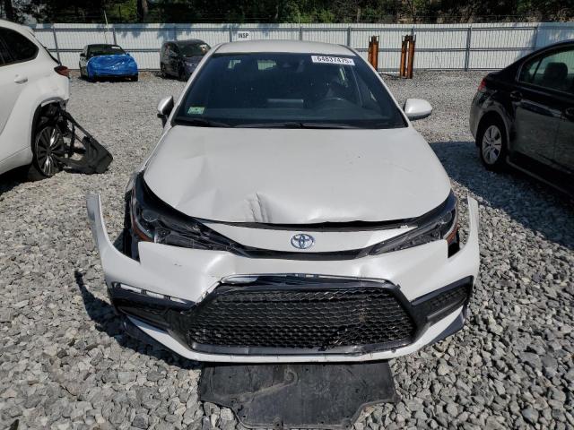 JTDS4MCE2NJ082374 - 2022 TOYOTA COROLLA SE WHITE photo 5