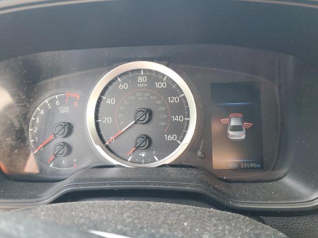 JTDS4MCE2NJ082374 - 2022 TOYOTA COROLLA SE WHITE photo 9