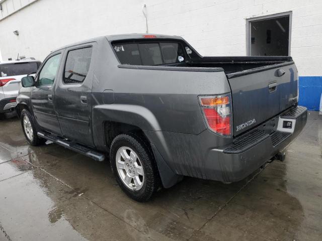 2HJYK16548H514779 - 2008 HONDA RIDGELINE RTL GRAY photo 2