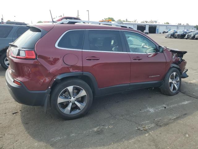 1C4PJMDXXKD352427 - 2019 JEEP CHEROKEE LIMITED MAROON photo 3