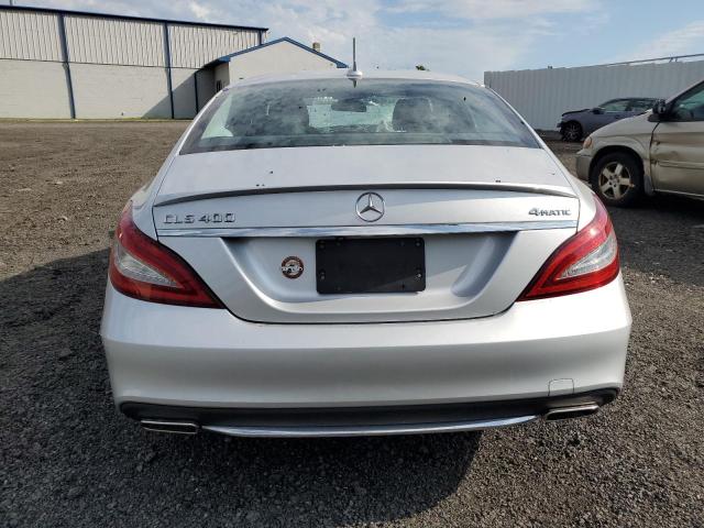 WDDLJ6HB3GA173878 - 2016 MERCEDES-BENZ CLS 400 4MATIC SILVER photo 6