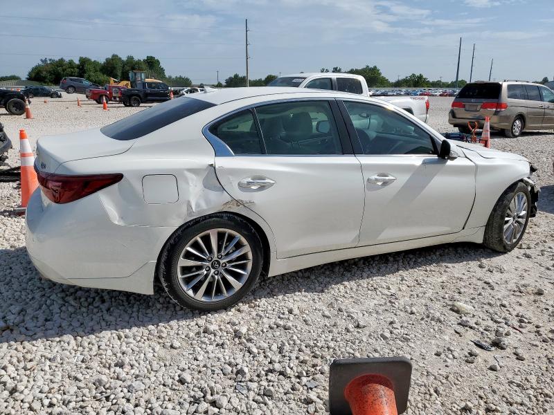JN1EV7BP2PM511841 - 2023 INFINITI Q50 LUXE WHITE photo 3