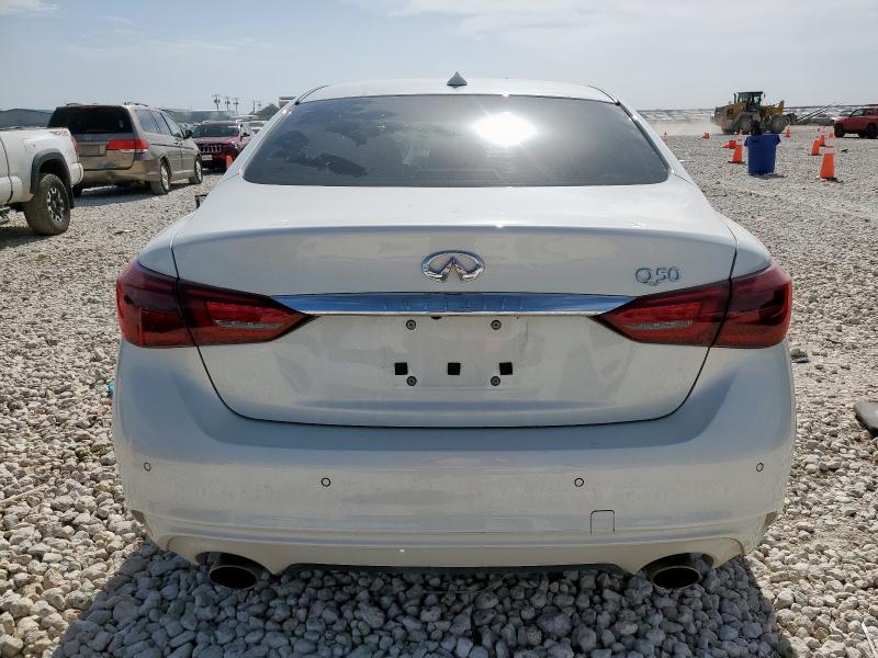 JN1EV7BP2PM511841 - 2023 INFINITI Q50 LUXE WHITE photo 6