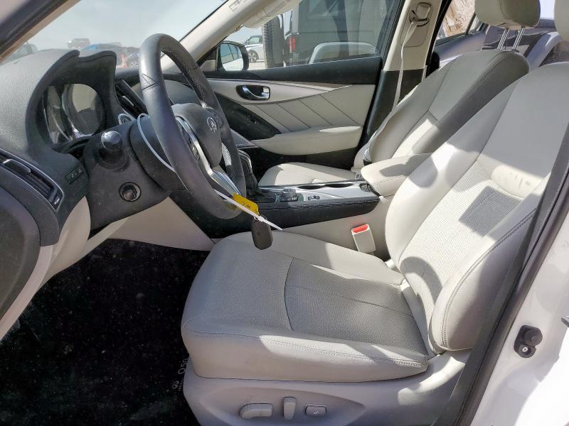 JN1EV7BP2PM511841 - 2023 INFINITI Q50 LUXE WHITE photo 7