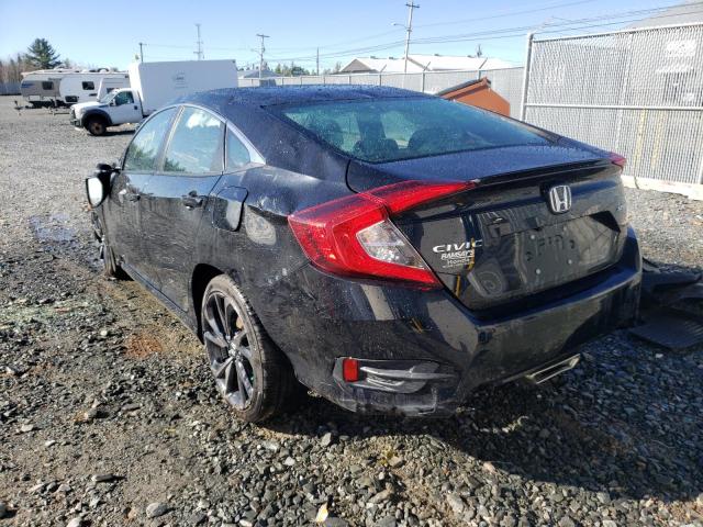 2HGFC2F81MH008265 - 2021 HONDA CIVIC SPORT 黑色 照片 3