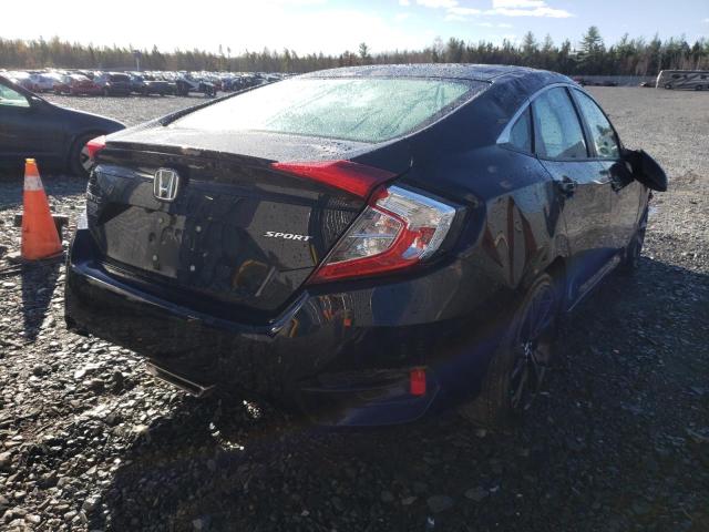 2HGFC2F81MH008265 - 2021 HONDA CIVIC SPORT 黑色 照片 4