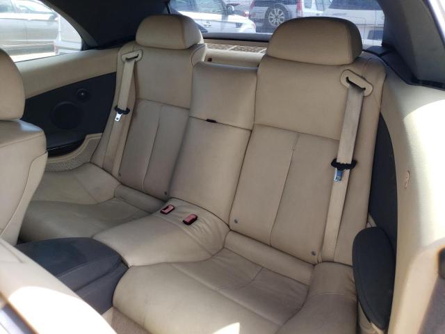 WBAEK73435B327153 - 2005 BMW 645 CI AUTOMATIC 黑色 照片 10