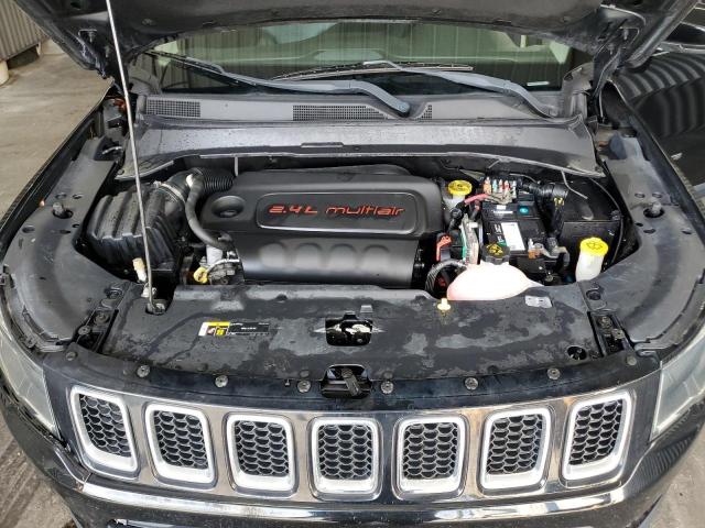 3C4NJCCB6JT319053 - 2018 JEEP COMPASS LIMITED BLACK photo 12