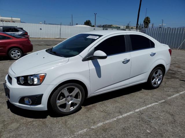 1G1JE5SB6G4139417 - 2016 CHEVROLET SONIC LTZ WHITE photo 1