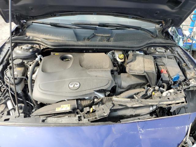 SJKCH5CR7JA049413 - 2018 INFINITI QX30 BASE BLUE photo 11