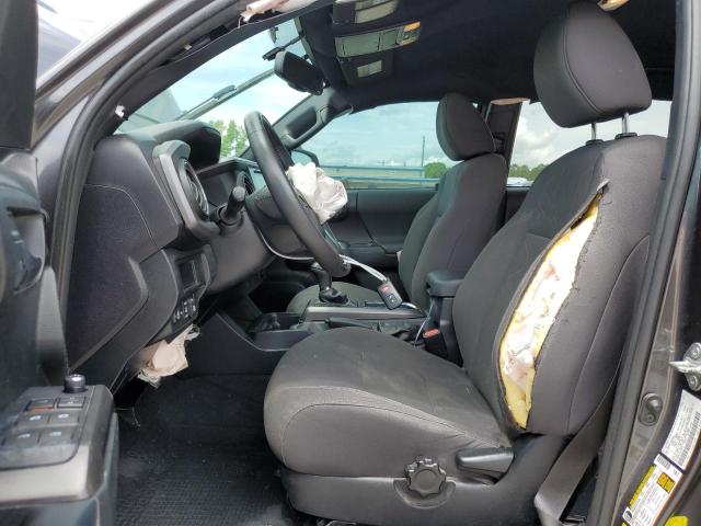 3TMCZ5AN0HM113871 - 2017 TOYOTA TACOMA DOUBLE CAB GRAY photo 7