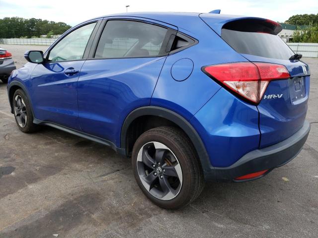 3CZRU6H50JM725962 - 2018 HONDA HR-V EX BLUE photo 2