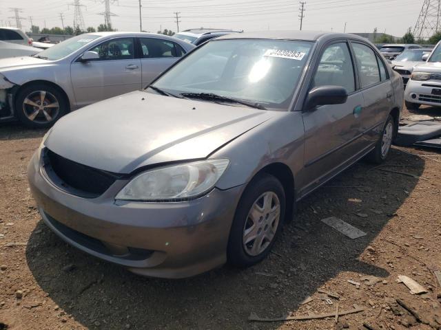 1HGES16355L001658 - 2005 HONDA CIVIC DX VP Boz foto 1