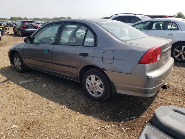 1HGES16355L001658 - 2005 HONDA CIVIC DX VP GRAY photo 2