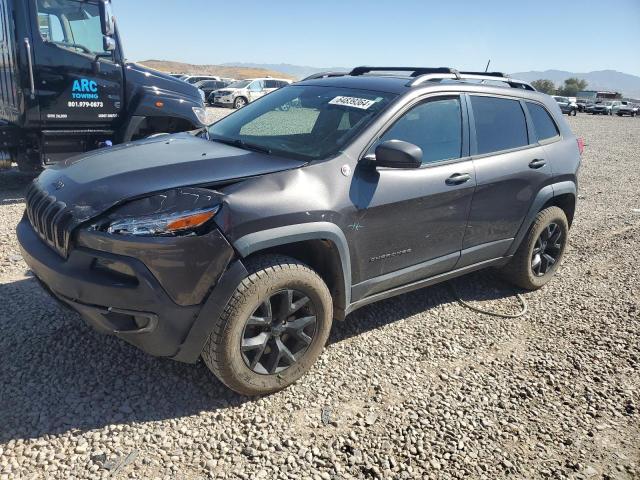 1C4PJMBS7HW656996 - 2017 JEEP CHEROKEE TRAILHAWK GRAY photo 1