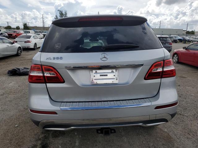 4JGDA5JB0DA153159 - 2013 MERCEDES-BENZ ML 350 SILVER photo 6