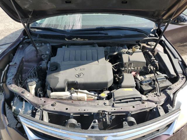 4T1BK1EB0DU075150 - 2013 TOYOTA AVALON BASE 勃艮第红 照片 11