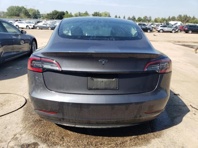 5YJ3E1EA4NF289222 - 2022 TESLA MODEL 3 GRAY photo 6