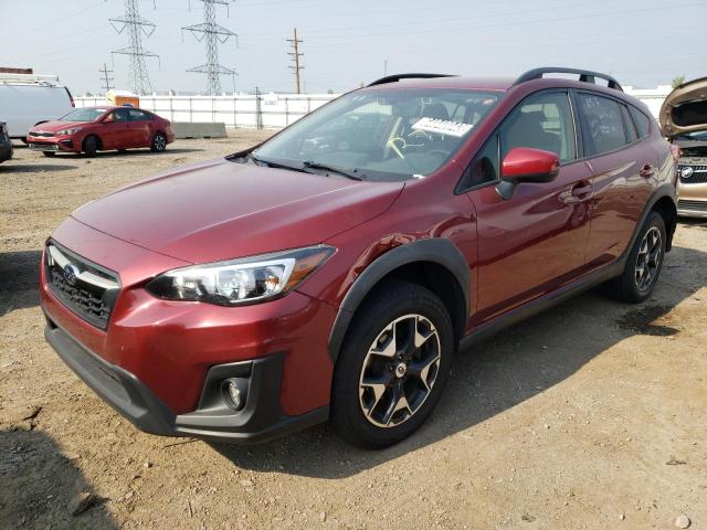 JF2GTADC7JH297580 - 2018 SUBARU CROSSTREK PREMIUM BURGUNDY photo 1