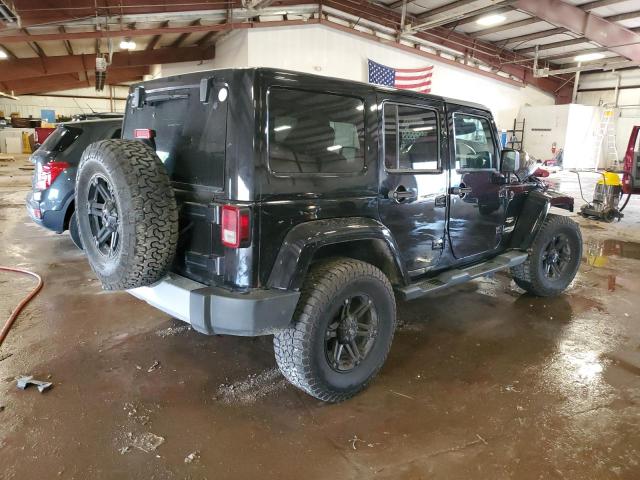 1C4BJWEG7CL179736 - 2012 JEEP WRANGLER U SAHARA 黑色 照片 3