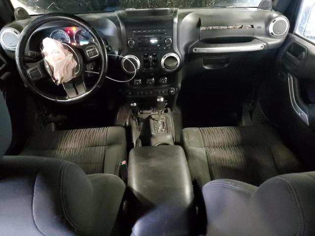 1C4BJWEG7CL179736 - 2012 JEEP WRANGLER U SAHARA 黑色 照片 8