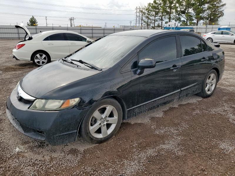 19XFA1F68AE072260 - 2010 HONDA CIVIC LX-S Siyah fotoğraf 1