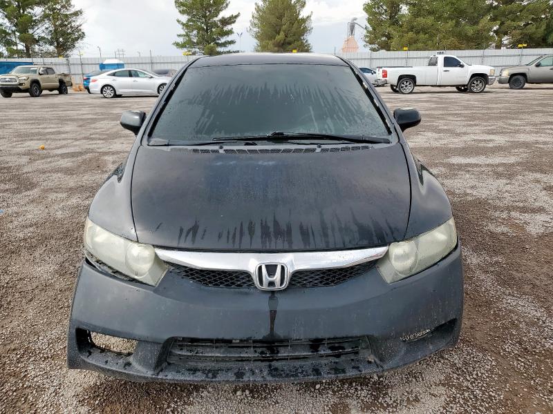 19XFA1F68AE072260 - 2010 HONDA CIVIC LX-S Siyah fotoğraf 5