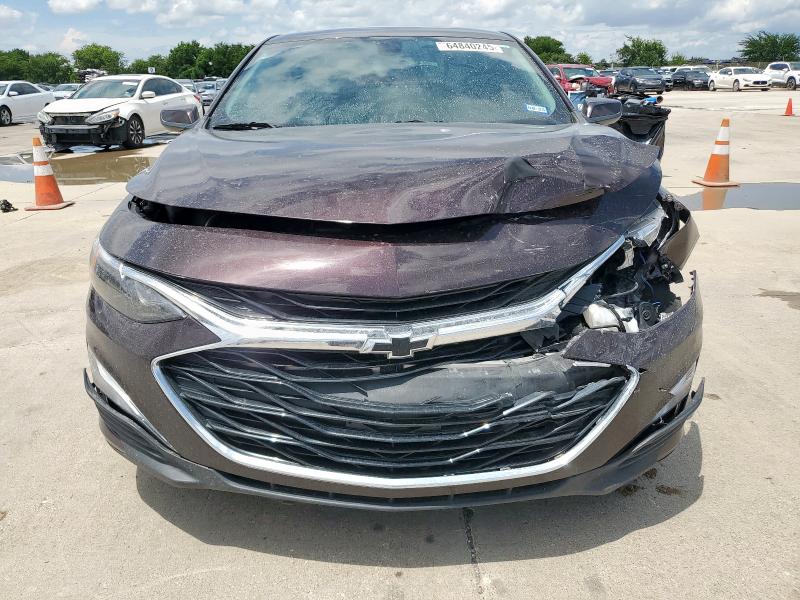 1G1ZG5ST7LF156229 - 2020 CHEVROLET MALIBU RS BURGUNDY photo 5